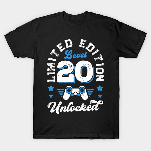 Level 20 Unlocked Limited Edition T-Shirt by Rebrand